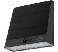 Brennenstuhl Foco Solar SOL 1000 Plana – Luz pared exterior 1000 lm IP54, sensor movimiento 4 modos
