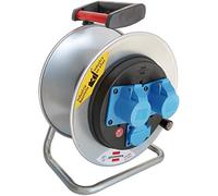 Brennenstuhl Garant 1192706 - Carrete de Cable SK CEE 2 IP44 vacío Plateado