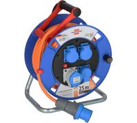 Brennenstuhl Garant Camping Carrete de Cable CEE 300 25m Naranja