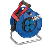 Brennenstuhl Garant IP44 - Alargador de tambor (25 m, plástico especial, para exteriores a corto plazo, fabricado en Alemania)