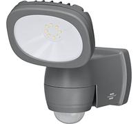 Brennenstuhl LUFOS 400 foco LED con detector de movimiento para montaje en exteriores/funcionamento sobre pilas (440 lm, foco de pared, foco LED exterior, IP44)