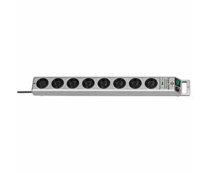 Brennenstuhl multiprise avec parasurtenseur super-solid grise - h05vv-