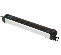 Brennenstuhl Premium Alu Line 6-Way USB 3m