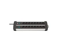 Brennenstuhl Unidad de distribución de energía Premium Duo Alu-Line