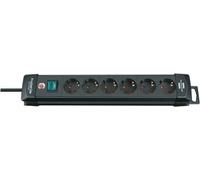 Brennenstuhl Premium-Line, Regleta De Enchufes 6-Fach Color Negro