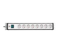 Brennenstuhl Regleta Premium-Line 19" para armario rack 8 tomas 3 m con interruptor