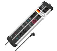 Brennenstuhl Base múltiple 1392000230 11 salidas 3 m AC interior negro