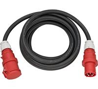 Brennenstuhl Professional Cable alargador CEE IP44 (Cable de 20m, Enchufe y Acoplamiento CEE, CEE 400V/63A, para Obras y Trabajo con Alta tensión, Fabricado en Alemania)