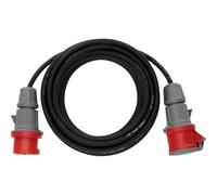 Brennenstuhl Professional Cable alargador de Enchufe CEE 400V/16A (Cable de 10 m, 5 Polos, Conector CEE, para Uso en Exteriores, Fabricado en Alemania) Negro