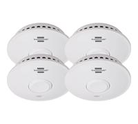 Brennenstuhl Set de 4 Detectores de Humo Inalámbricos RM L 3101