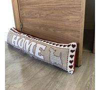 Bresme Burlete Textil Decorativo - Aislante Térmico para Bajos de Puertas, Diseño Original de la Colección Home, con Dimensión Universal de 85 cm de Largo