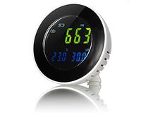 Bresser Monitor CO₂ INV 7004040 – Medidor y registrador de CO₂, temperatura y humedad, gris