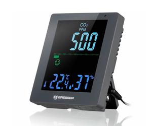 Bresser co2 monitor de calidad del aire smile, dispositivo de medició