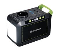 Bresser Estación de energía portátil 88,8Wh batería de Litio Salidas USB DC AC luz LED opción Solar Ligera