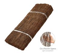 Brezo natural ocultación ligera, rollo 5 x 2 metros, división, jardín, sombreajes