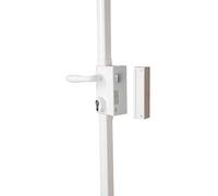 Bricard 74621 - Cerradura vertical multipunto, 3 puntos, blanco, tiro recto, fabricado en Francia