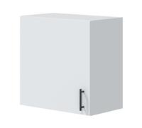 Forés - Mueble alto de cocina 60 cm, 1 puerta reversible, blanco brillo, 60x34x59 cm (1531)