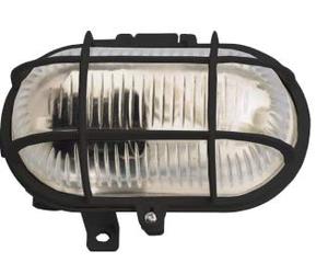 Bricoled Aplique oval 60w ip 44 negro