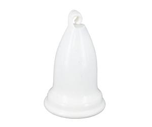 BricoShopping Par de tensores de cuerda para riel de cortina, arco de peso para ganchos extensibles, repuesto para cortina de plástico blanco American Universal Validant Stanley Swiss Kirsh Acrymo (2)