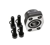 Brida 1'' SAE 3000 PSI Acero liso con rosca hembra G1'' ISO 6162-1