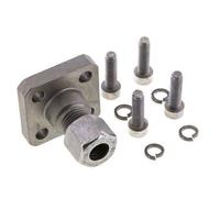 Brida de bomba LK 35 Acero con 10L (M16x1,5)