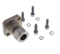Brida de bomba LK 40 Acero con 15L (M22x1,5)