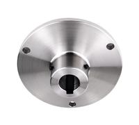 Brida de mandril de motor, accesorios de eje de disco de conexión, 3 mordazas/4 mordazas, 250 de diámetro, 50mm, chavetero de 14mm