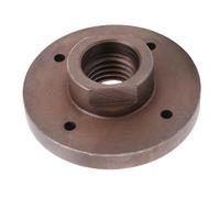 Brida de mandril giratorio, placa frontal de torno de 6 pulgadas Adaptador de brida de husillo de torno de acero de 1 pulgada 8TPI apto para 1018 1018VD 1218 1218VD 25 mm de largo