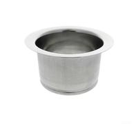 Brida Fregadero para acero 3 Tornillos Brida Fregadero para | Salida 114mm extra larga, para ideal encimeras mármol, para acero inoxidable, instalación segura estable