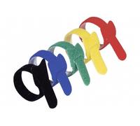 Brida magica velcro 125mm negra ( 20 unidades )