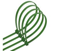 bridas de poliamida 3,6 x 150 mm (40 uds), color verde, ideales para organizar cables y asegurar elementos en proyectos diversos.