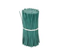 Bridas para plantas, Paquete de 100 soportes for jaulas plantas multicolores y bridas for cables for trepadoras, 8-30 cm(Armygreen-100pcs,25cm)