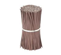 Bridas para plantas, Paquete de 100 soportes for jaulas plantas multicolores y bridas for cables for trepadoras, 8-30 cm(Coffee-100pcs,25cm)