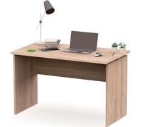 briebe Escritorio, Mesa de Ordenador Oficina, Estudio 76x120x68cm (Alto x Ancho x Profundo), Despacho, Habitación, Desk, Zenith (Roble Cambrian)