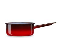 Briebe ignea cazo cocina hervir leche acero esmaltado 14 cm hervidor 1 l, inducción, todo tipo fuego, horno, , rojo