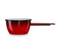 Briebe ignea cazo cocina hervir leche acero esmaltado 16cm hervidor 1,7l, inducción, todo tipo fuego, horno, , rojo