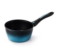briebe MARE Cazo Inducción, Acero Forjado 16 cm, Antiadherente Libre PFOA, Cazuelas Profesionales, Alta Resistencia, Aptas Para Todo Tipo de Fuegos, Tapa de Cristal, Fabricada en España