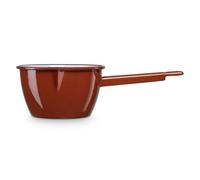 Briebe terra cazo cocina hervir leche acero esmaltado 16cm hervidor 1,7l, inducción, todo tipo fuego, horno, , marrón