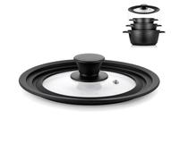 briebe TotaLid Tapa de Sartén Universal Multidiámetro 28/30/32cm