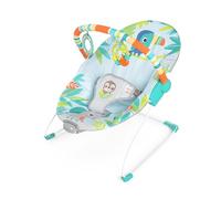 Bright Starts Rainforest Vibes™ Vibrating Bouncer Blanco Niños