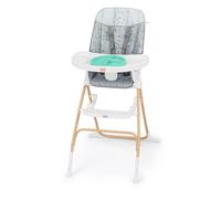 Bright Starts y Disney Baby, Trona Compacta y Plegable con Temática de Winnie the Pooh, Plato Apto para Alimentos, Arnés de 5 Puntos, Unisex, Patrón Classic Pals, Para Bebés a Partir de 6 Meses
