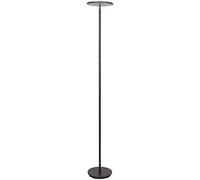 Brightech Sky LED Torchiere Lámpara de pie superbrillante - Contemporánea, luz de alto lumen para salas de estar y oficinas - Regulable, poste interior para lectura en dormitorio - Bronce