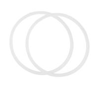 BRIGHTFUFU Anillos de Sellado Elásticos para Caja Aislante 13 Cm, 2 Piezas de Silicona para Fiambrera, Accesorios de Repuesto para Contenedor de Comida, Junta para Fiambrera Escolar y Viaje