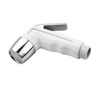 BRIGHTFUFU Rociador de Inodoro Hogar en Abs Blanco, Práctico Ahorra Agua, Adecuado para Baños y Limpieza de Mascotas, 1 Pieza