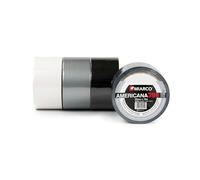 Brightium Americana negra 30x50mm con acabado resistente, ideal para decoración y manualidades.
