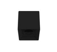 Brightium AROS CUADRADOS GU10 NEGROS CON SUPERFICIE MATE - Ideal para iluminación directa en oficinas, salones y espacios modernos.