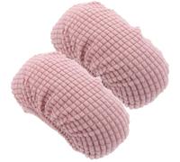 BRIGTWISE 2 Piezas Fundas para Reposabrazos de Silla Elásticas | Antipelusas, Desmontables, para Avión y Sillas Gaming, Protección de Apoyabrazos