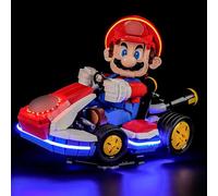 BRIKSMAX Kit de iluminación LED para Lego Super Mario Mario Kart: Mario y Kart estándar - Compatible con Lego 72037 Building Blocks Model- No incluir el Conjunto de Lego