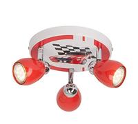 Brilliant Plafón LED Racing, 3 luces
