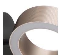 Brilliant Aplique de pared LED Axion, negro/marrón, altura 20 cm, atenuable. EC:EPREL:2691101